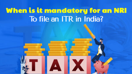 When is it mandatory for an NRI to file an ITR in India?